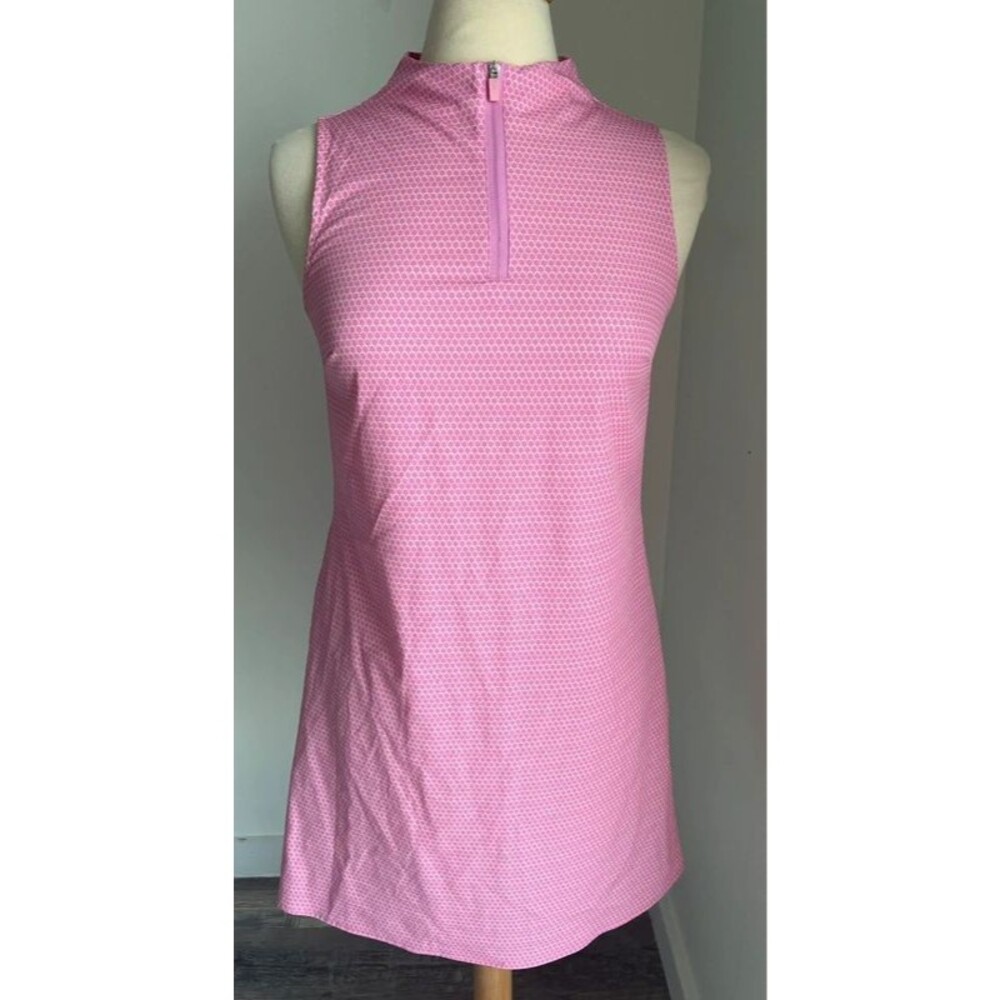 Vineyard Vines Performance Pink Sleeveless Golf Dress XS Preppy Lightweight